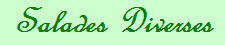 Salades Diverses
