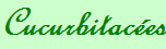 Cucurbitaces